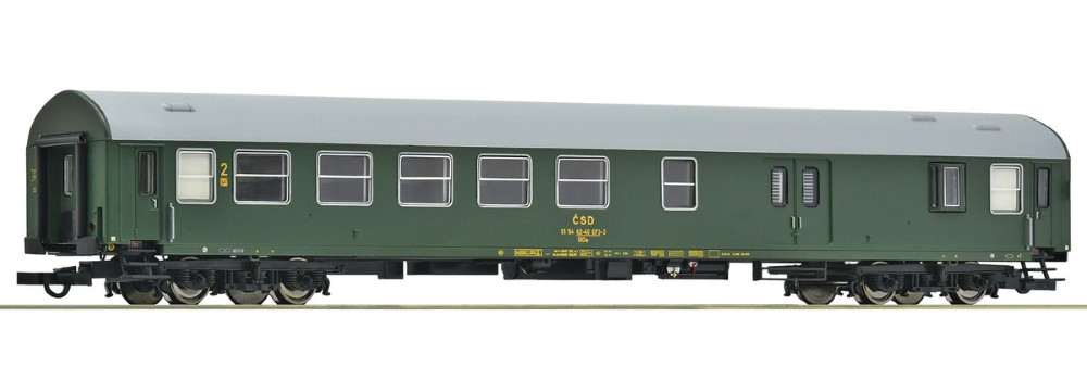 ROCO 6200171 2. osztályú személyszállító kocsi poggyász ČSD H0