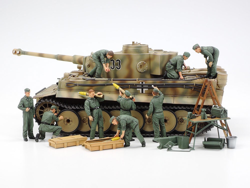 Tamiya 32547 Német Tankcsapat 1:48
