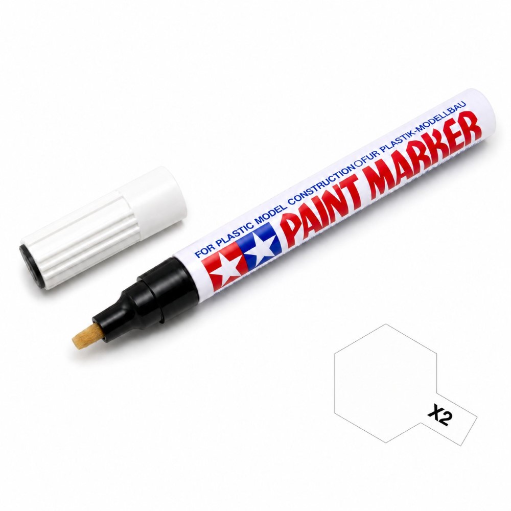 Tamiya 89002 MARKER X-2 White Paint Gloss