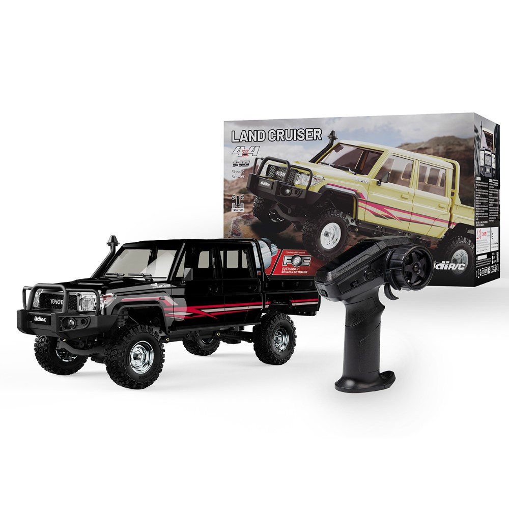 UDI RC Toyota terepjáró 1/18 fekete