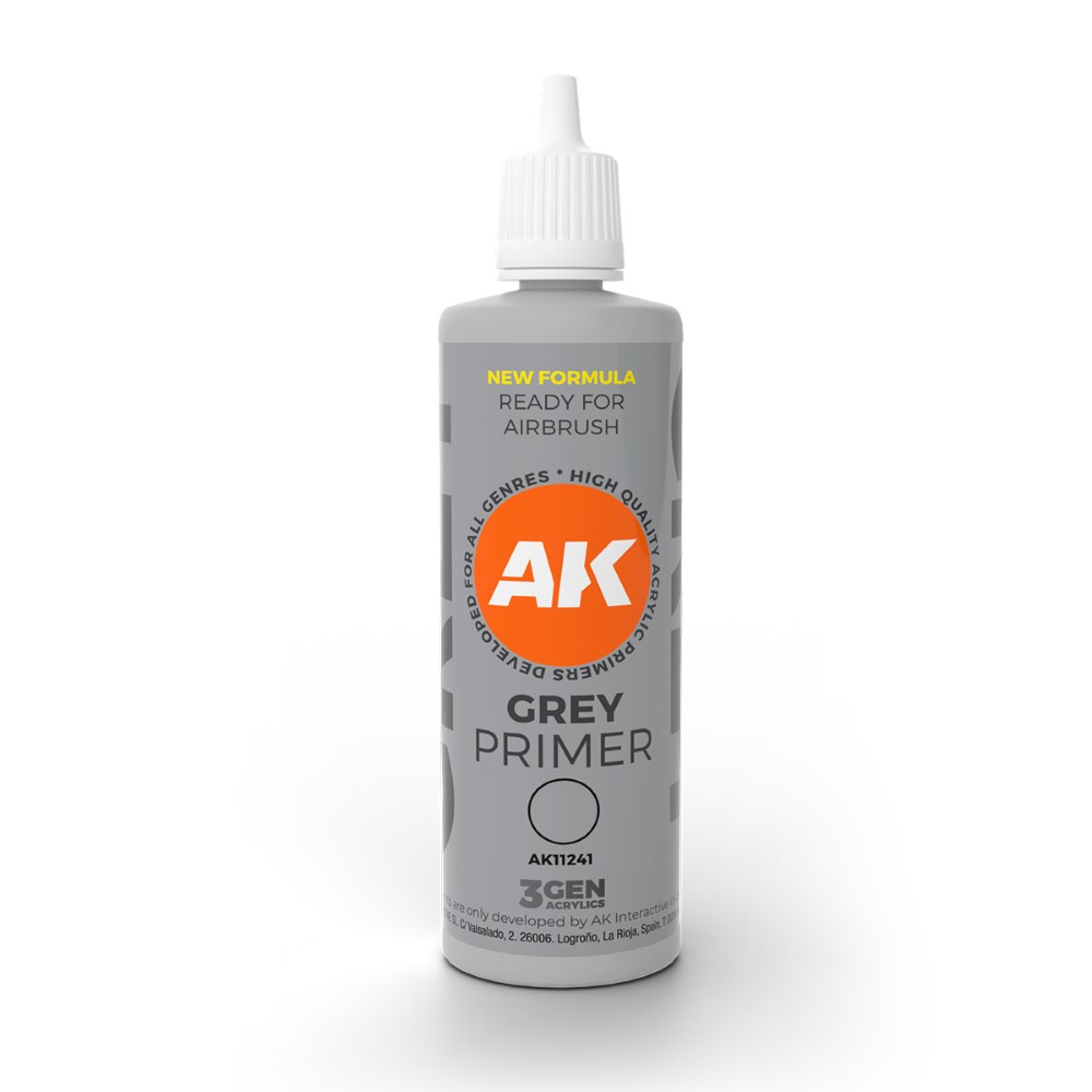 AK Interactive GREY PRIMER 100 ml