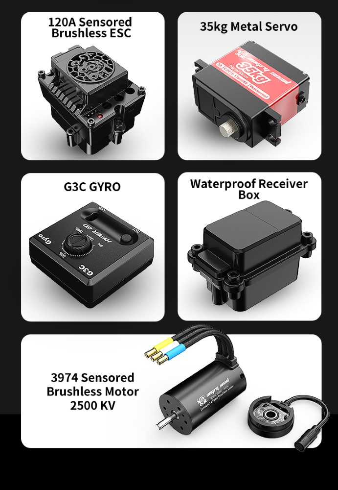 MJX Hyper GO 7304 részletek