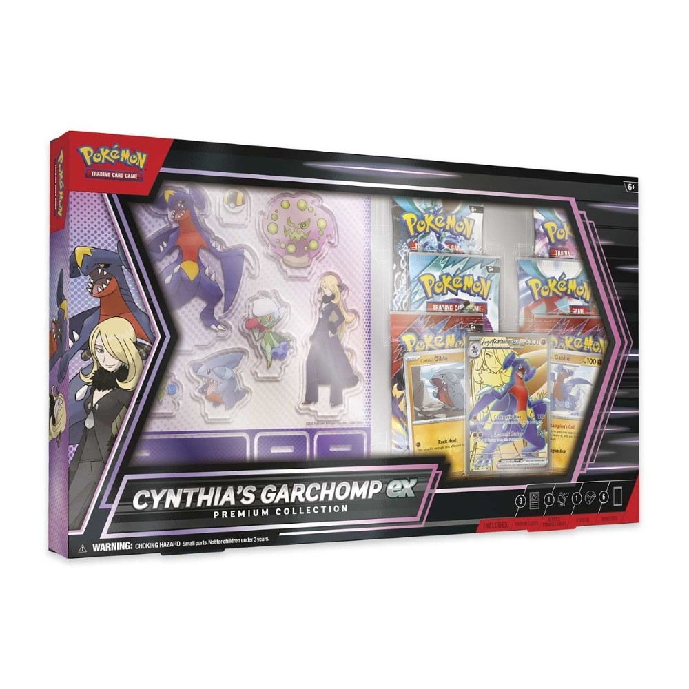 Pokémon TCG Cynthia Garchompja ex Prémium Gyűjtemény